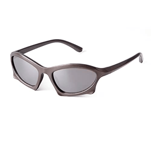 Brown sports sunglasses