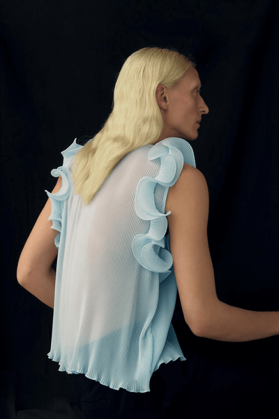 Ruffled shirt