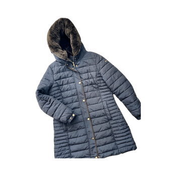 Esprit tummansininen toppatakki 42