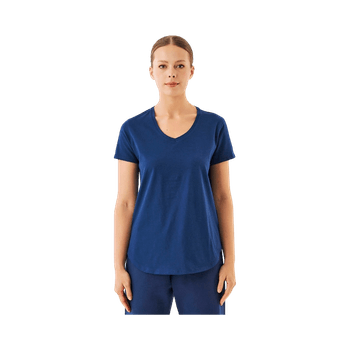 Organic cotton v-kaula-aukkoinen t-paita