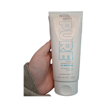 Pure tanning lotion