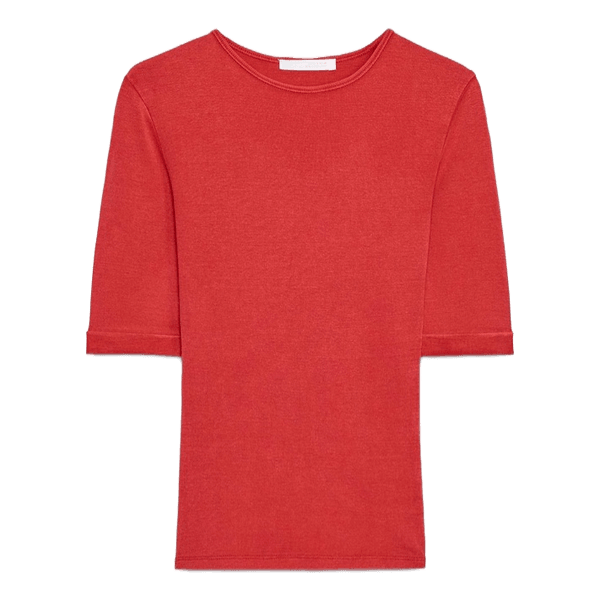 Rød t-shirt