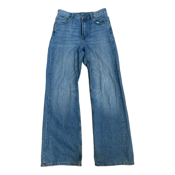 Blå wide leg jeans
