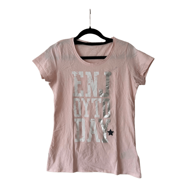 Pink cotton t-shirt