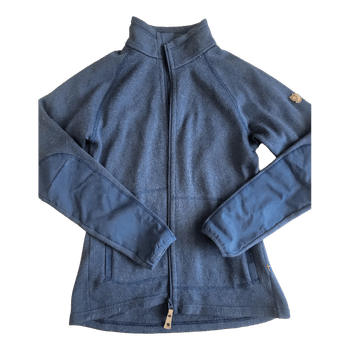 Fjällräven navy fleece jacket