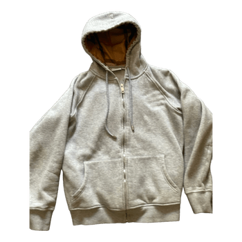 Burberry grey zip hoodie