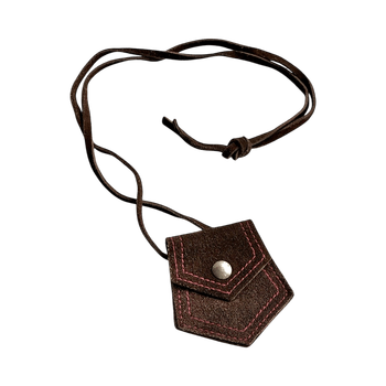 Vintage mokkanahka pussukka