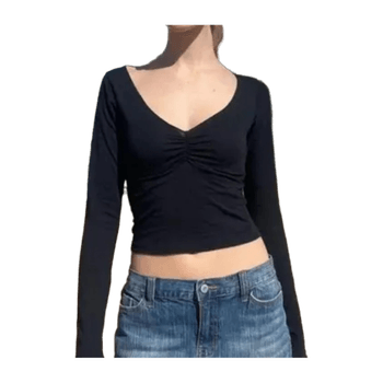 Brandy Melville Charlize Top Black