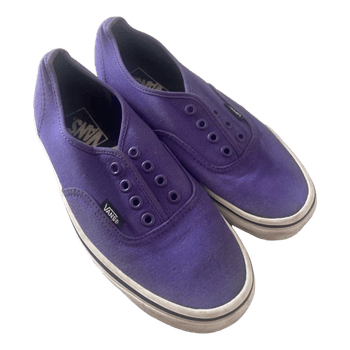 Purple Vans sneakers