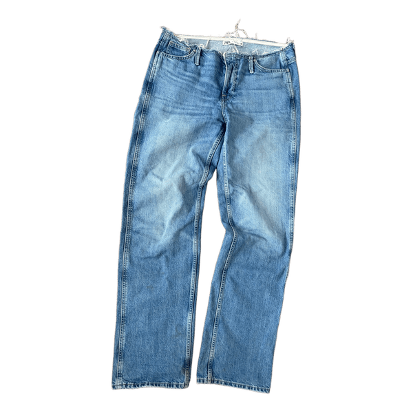 Zara blue denim jeans