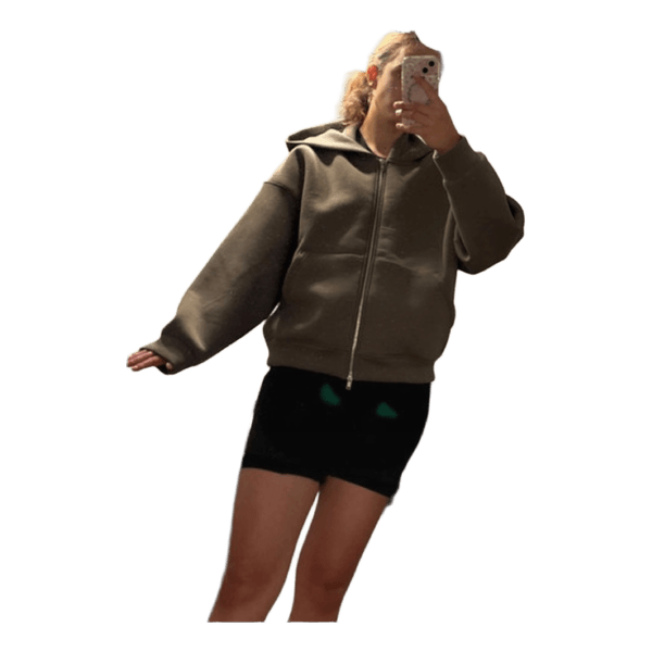 Weekday scuba zip hoodie