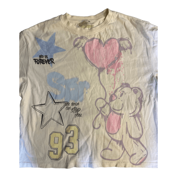 H&M t-shirt med print