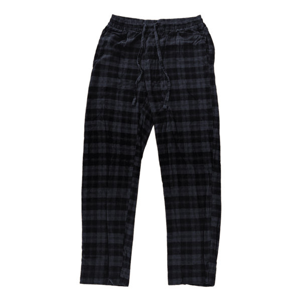 H&M Mørkeblå ternede bukser