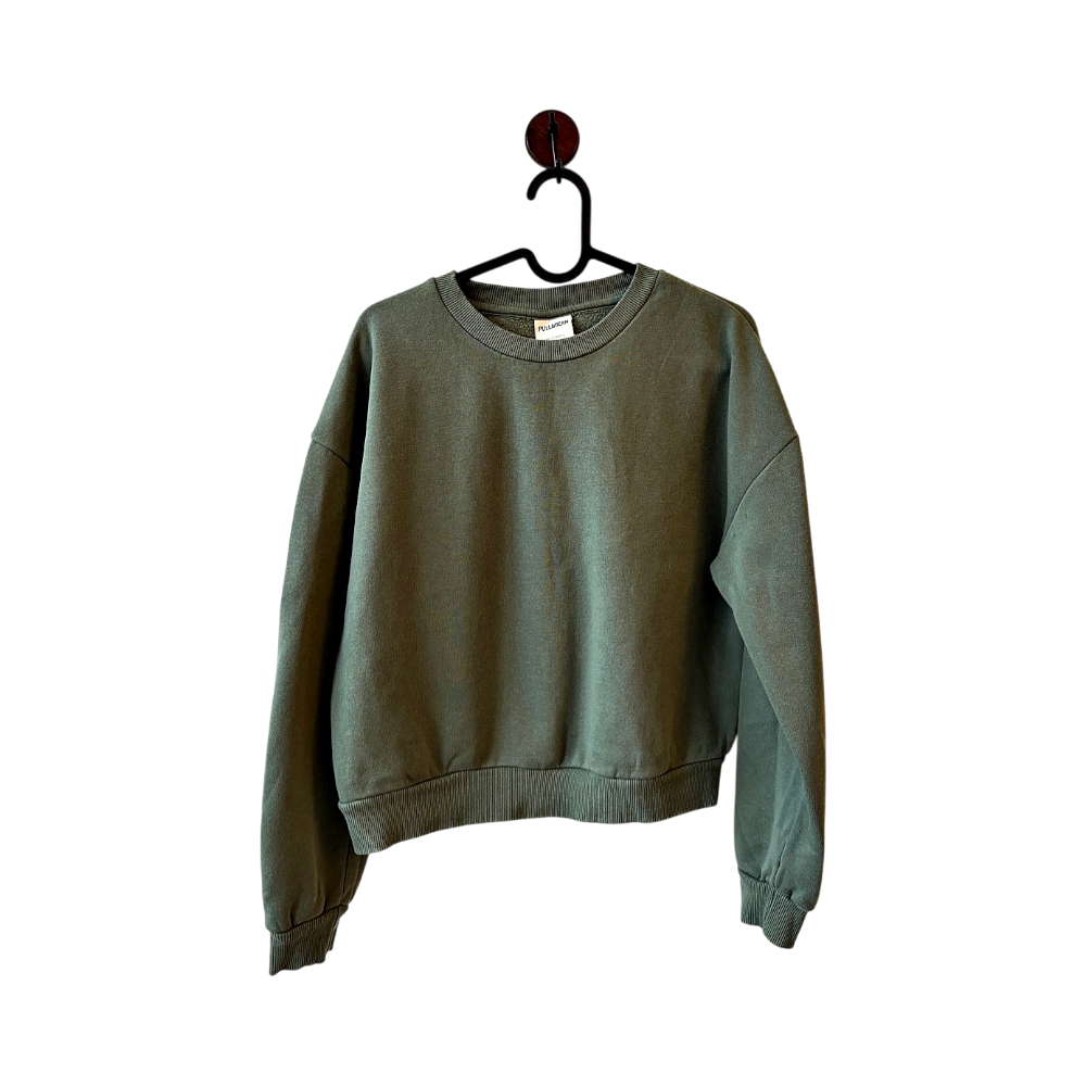 Pull&Bear women’s green sweatshirt size S
