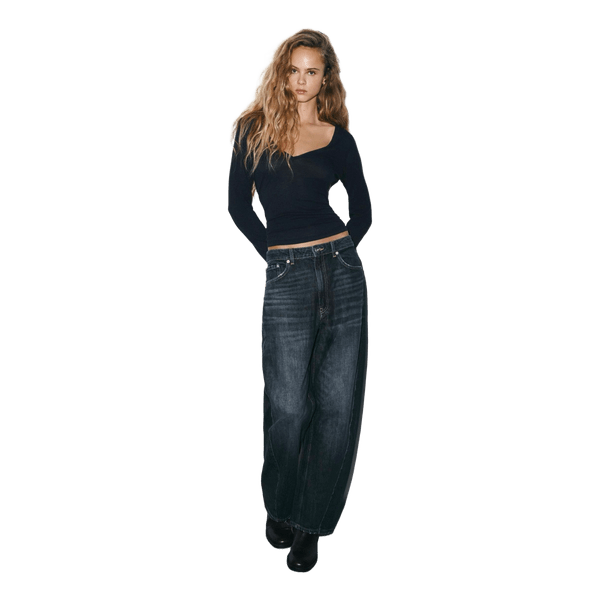Zara wide leg jeans