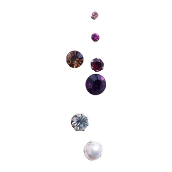 Earrings set: selection of stud earrings