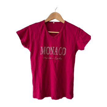 T-shirt with rhinestones 