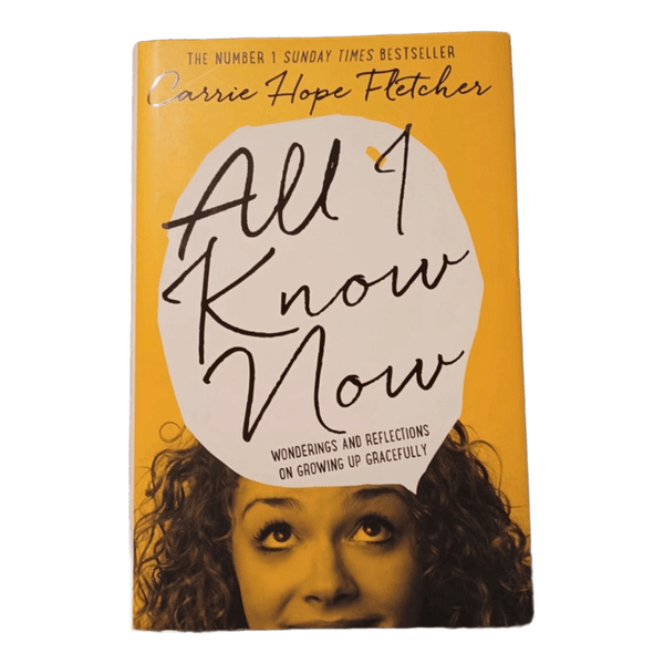 All I Know Now