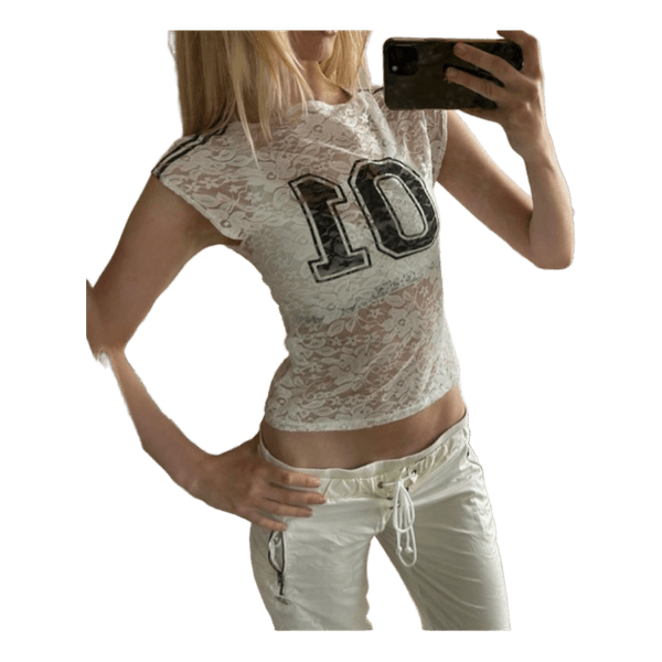 Hvid blonde t-shirt