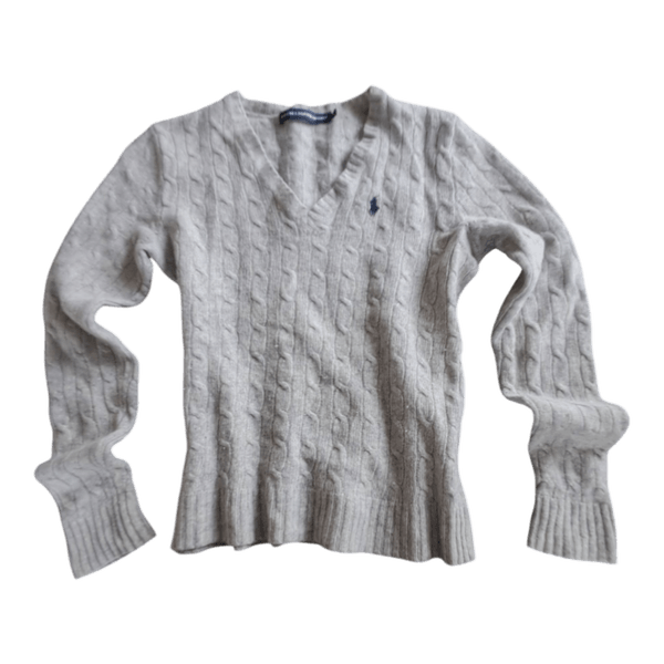 Grey Ralph Lauren wool sweater