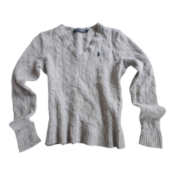 Grey Ralph Lauren wool sweater