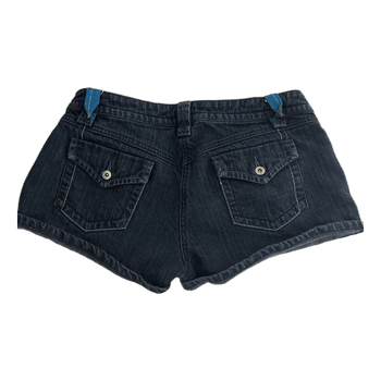 Low waist farkkushortsit