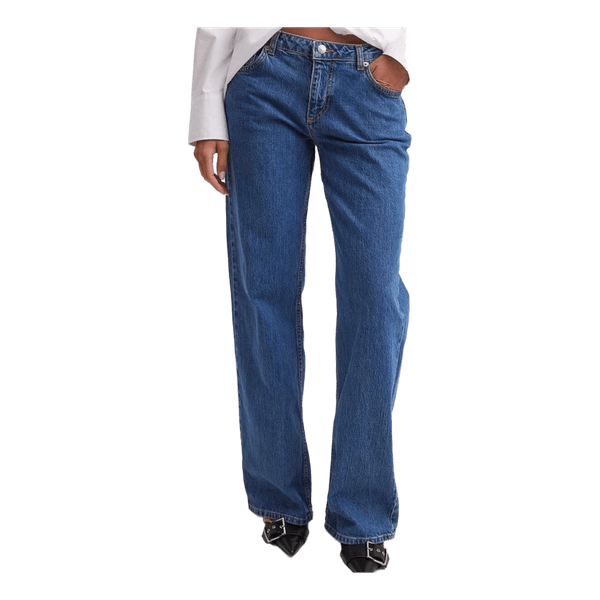 Blå wide leg jeans