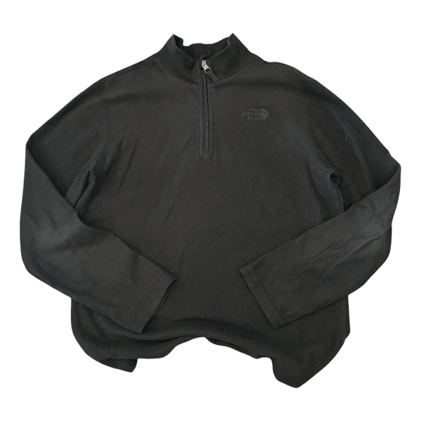 Black zip fleece jumper The North Face