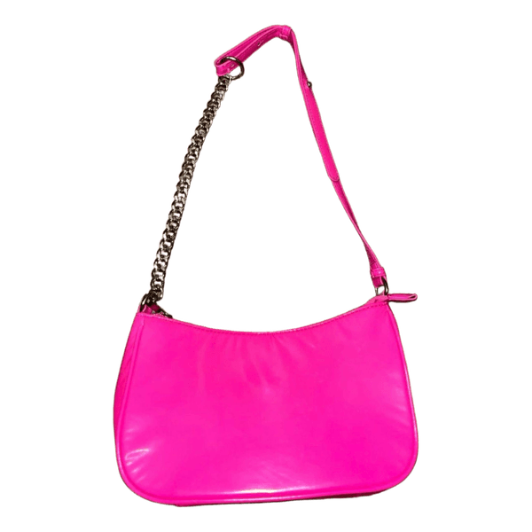 Pink shoulder bag