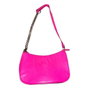 Pink shoulder bag