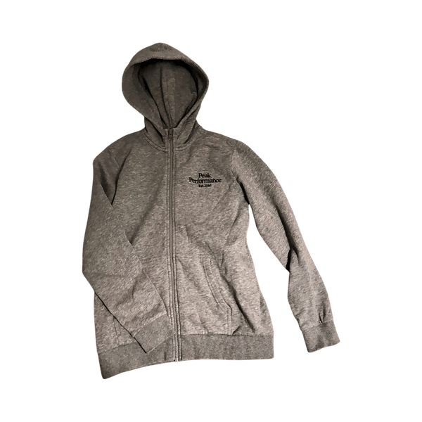 Peak Performance harmaa huppari (160)