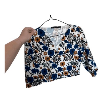 Zara floral top