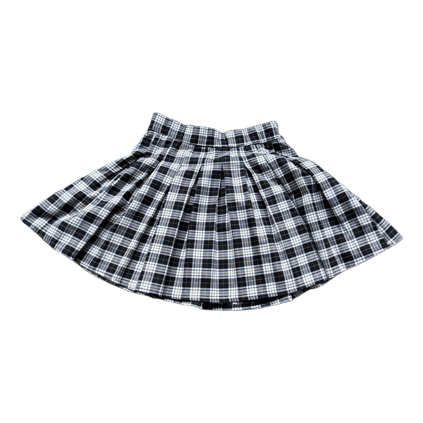 Stradivarius plaid mini skirt
