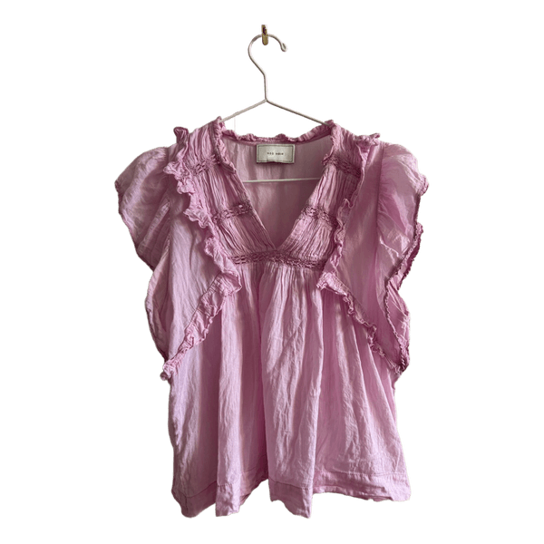 Pink cotton top
