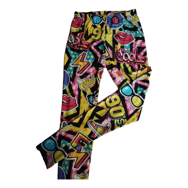 Kuviolliset leggingsit