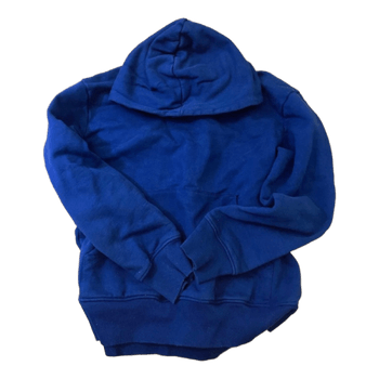 Blue cotton hoodie