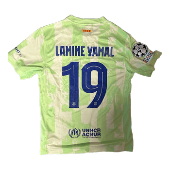 FC Barcelona Lamine Yamal Trikot #19 Champions League Gr.M