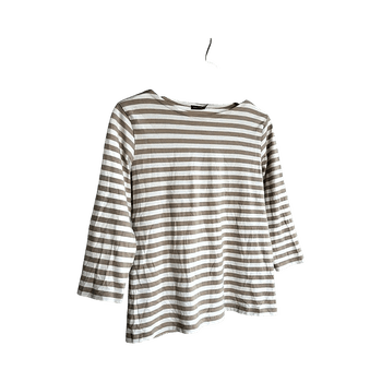 Marimekko beige & white shirt