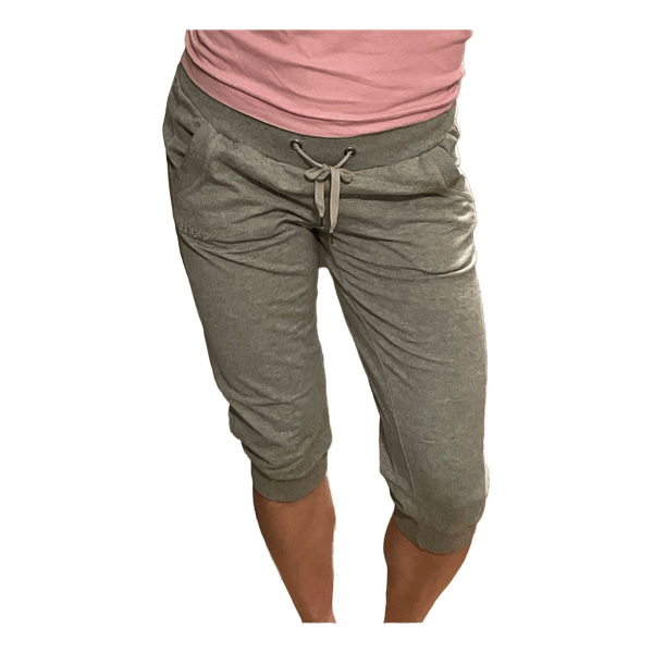 Grey cropped sweatpants