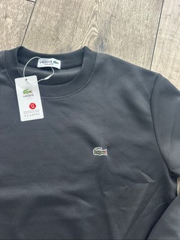 Black Lacoste sweatshirt