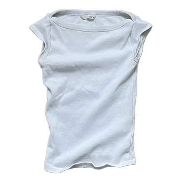 Hvid t-shirt
