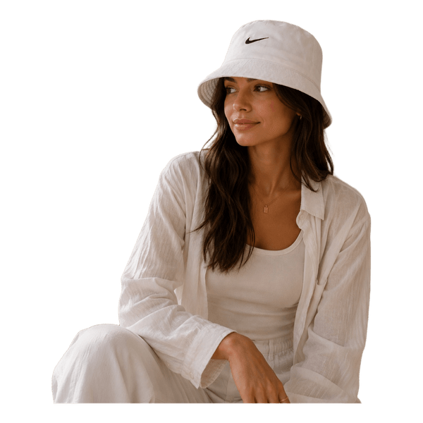 Hvid Nike bøllehat