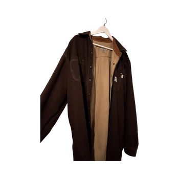 ruskea carhartt takki