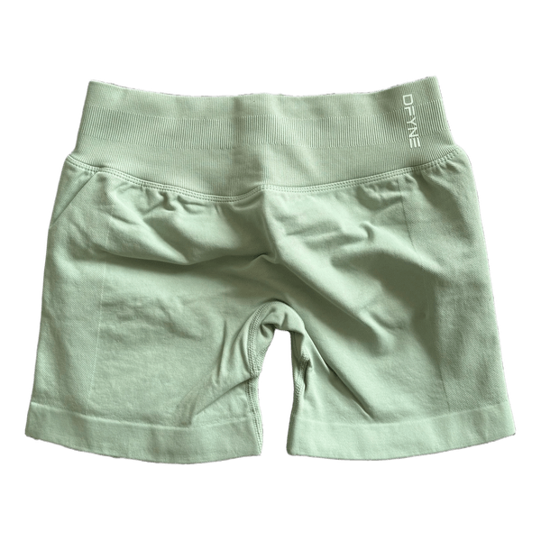 DFYNE impact palm green shorts