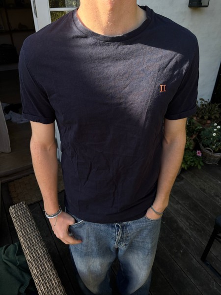 Mørkeblå Les Deux T-shirt