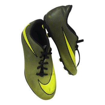 Nike yellow black football boots