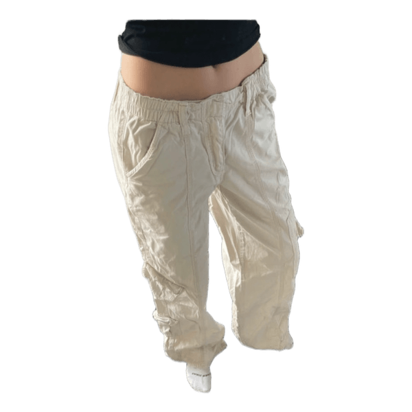 Beige BDG cargobukser
