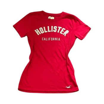 Punainen Hollister t-paita