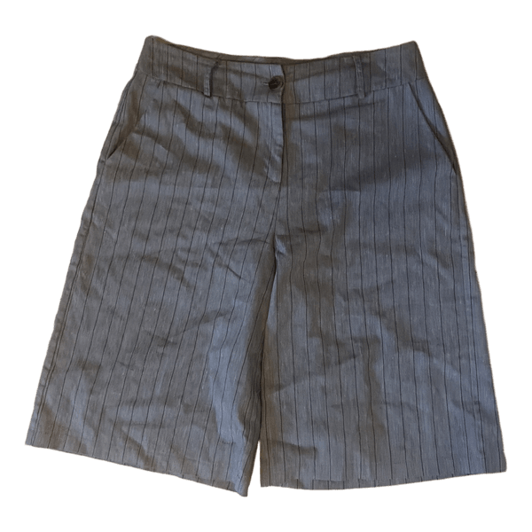 Graue bermuda shorts gestreift
