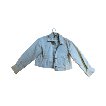 Beige wool blend coat